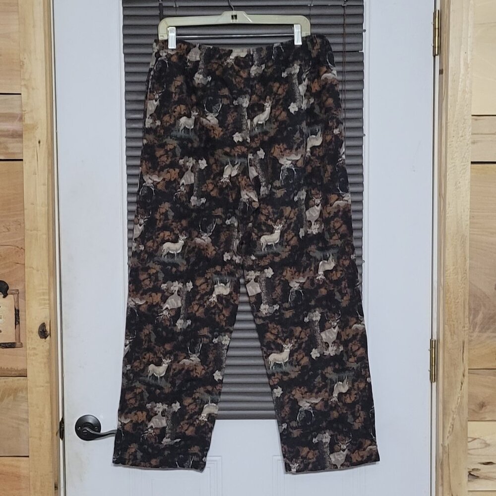 Saddlebreed mans flannel sleep pants  size L